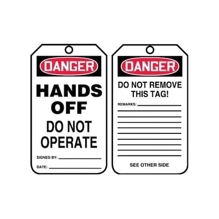 Accuform Adhesive Dura-Poly, 2-1/2 in Width, 0.025 in Height, , 5 PK MDT227LTM